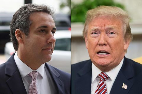 Michael Cohen und Donald Trump