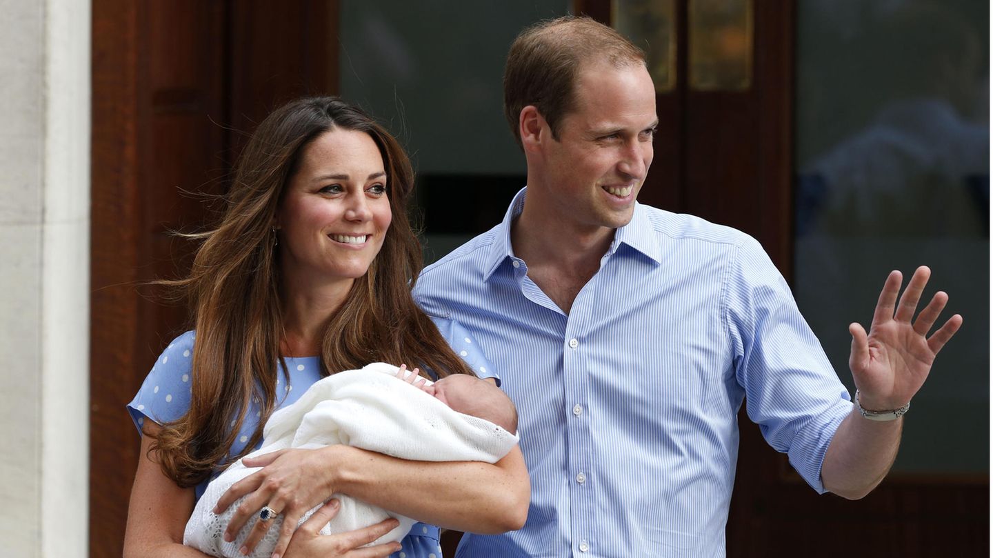Prinz George, Herzogin Catherine, Prinz William