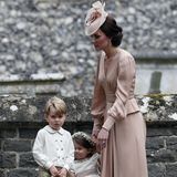 Prinz George, Herzogin Kate, Prinzessin Charlotte