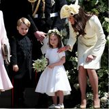 Prinz George, Prinz William, Prinzessin Charlotte, Herzogin Kate
