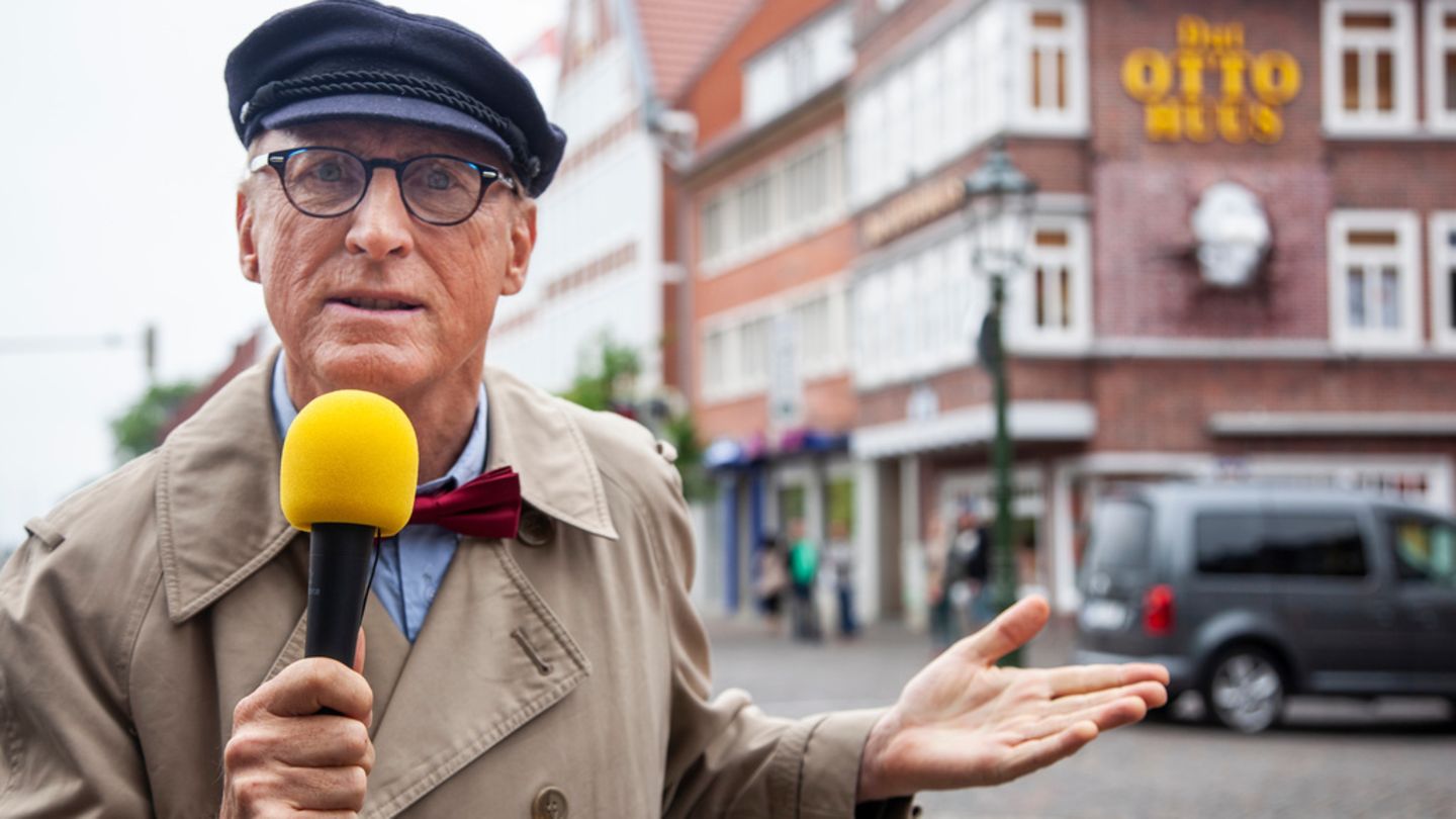 Otto als Reporter Harry Hirsch