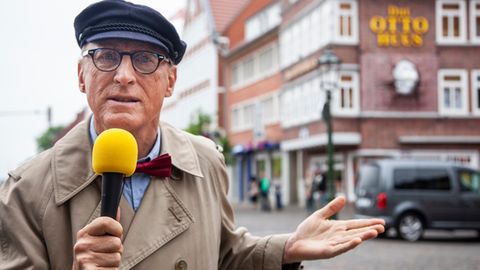 Otto als Reporter Harry Hirsch