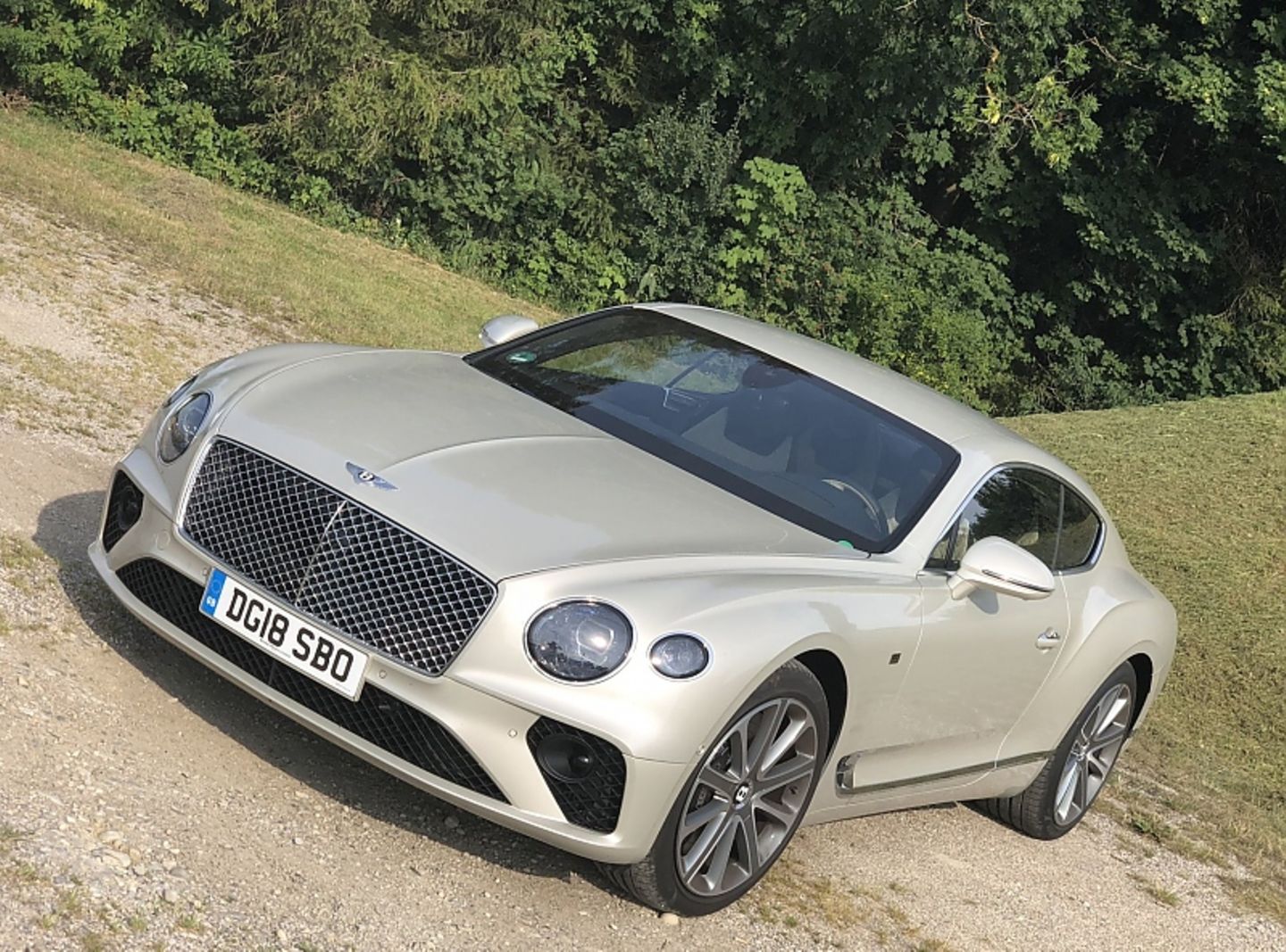 Bentley Continental GT W12 - 2,2 Tonnen schwer