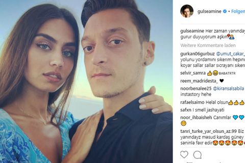 Amine Gülse und Mesut Özil