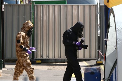 Das Nervengift Nowitschok tauchte Anfang Juli wieder im englischen Salisbury auf