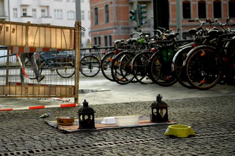 Obdachlose in Berlin angezündet