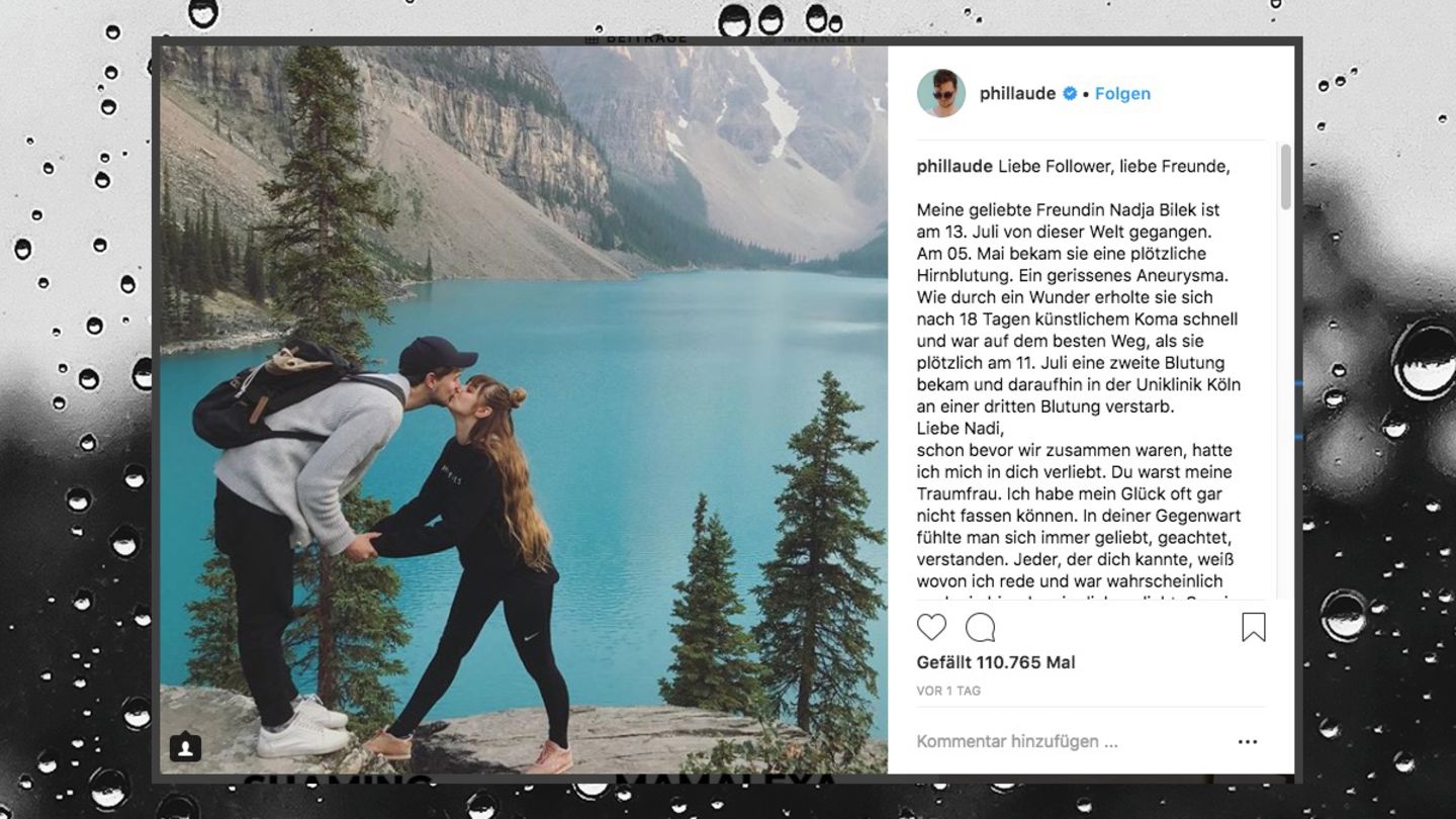 Y-Titty: Phil Laude und seine Nadja auf Instagram