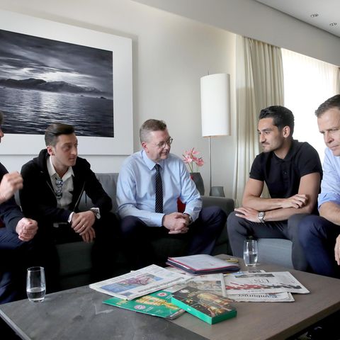 Krisensitzung Löw, Özil, Gündogan, Grindel, Bierhoff