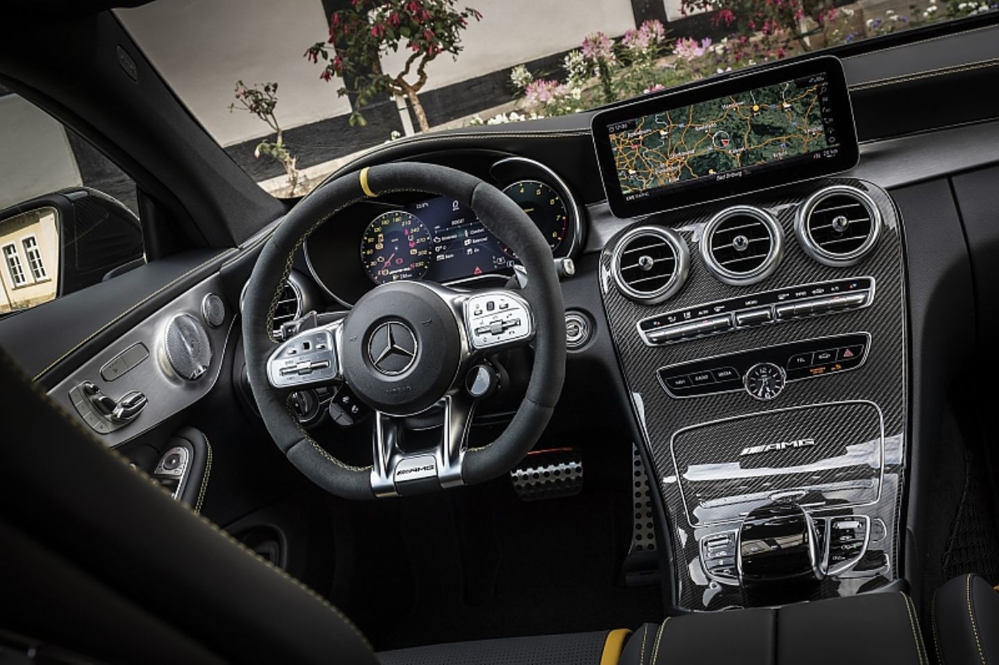 Das Cockpit ist klar gegliedert