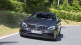 Das Mercedes AMG C 63S Coupé ist harmonisch abgestimmt