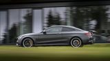 Das Mercedes AMG C 63S Coupé ist 4,75 Meter lang
