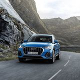 Audi Q3 Modelljahr 2019 - nur die 150-PS-Basisvariante ist ein Fronttriebler