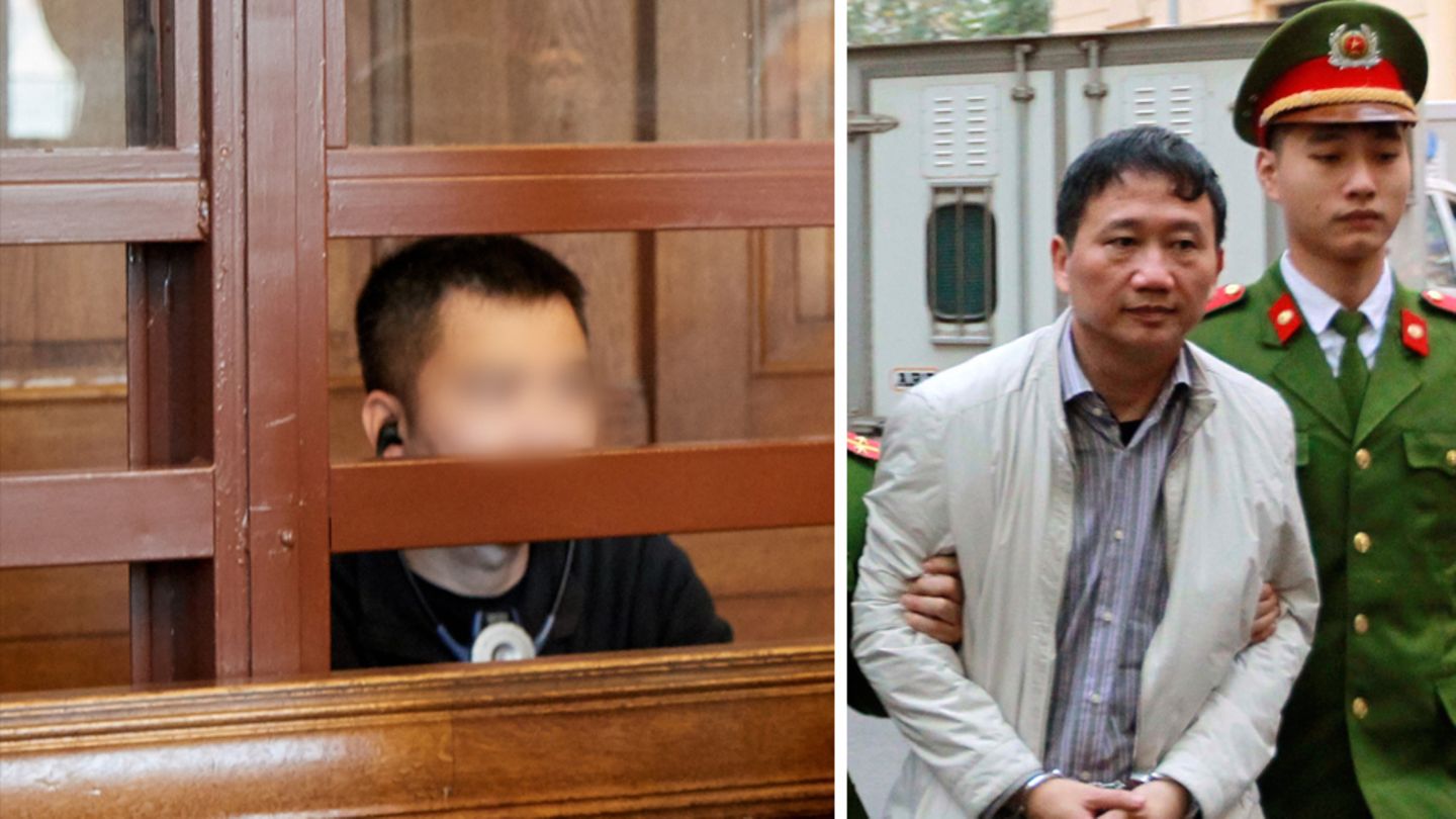 Der Angeklagte im Berliner Kammergericht und sein Opfer in Vietnam