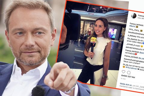 Christian Lindner und Franca Lehfeldt