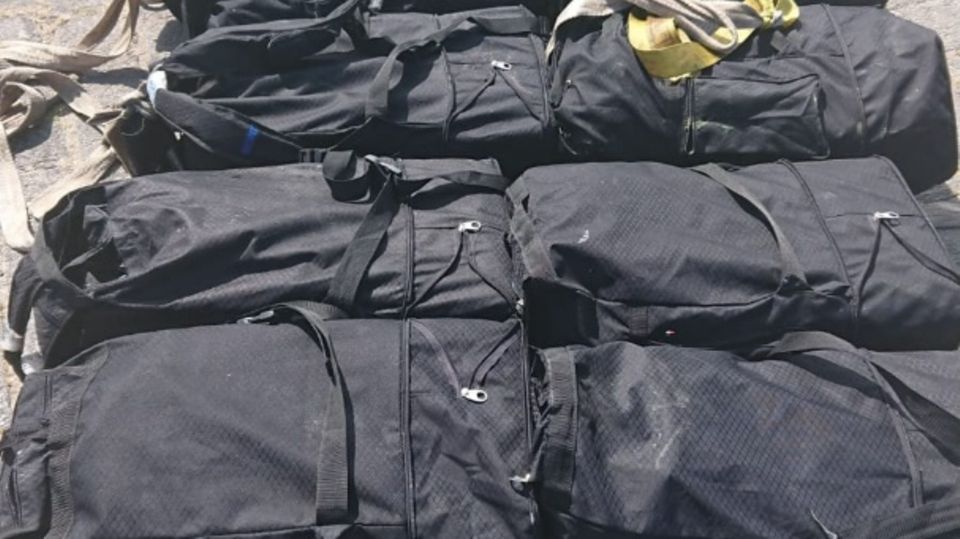 Nachrichten Deutschland Brunsbüttel Diese Sporttaschen voll mit Kokain fischte das Zollboot aus der Elbe