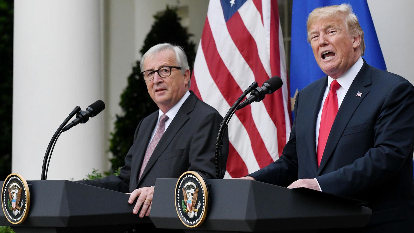 Trump Juncker
