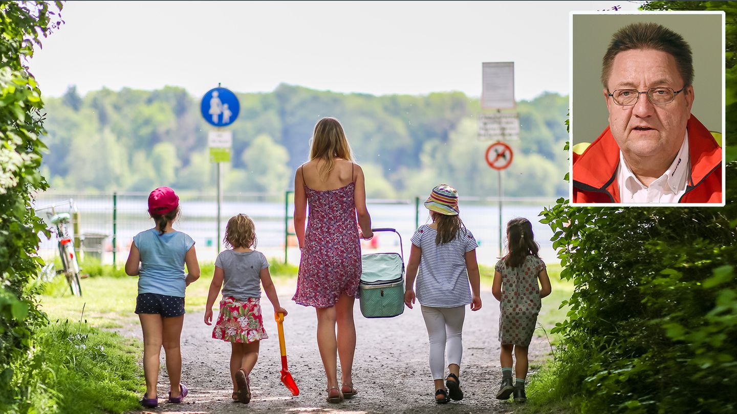 Wenn Kinder aus dem Wasser kommen und an Land husten, kann das auf eine ernste Gefahr hinweisen
