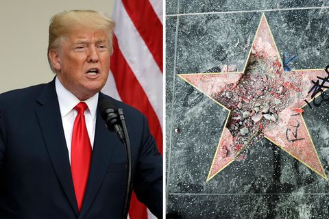 Walk of Fame: Festnahme: Mann zerstört Trumps Hollywood-Stern – dann kommt unerwartete Hilfe