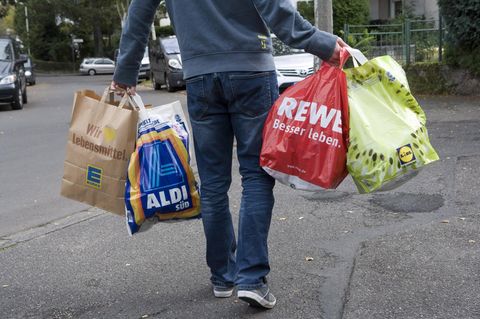 Edeka, Rewe, Lidl und Aldi