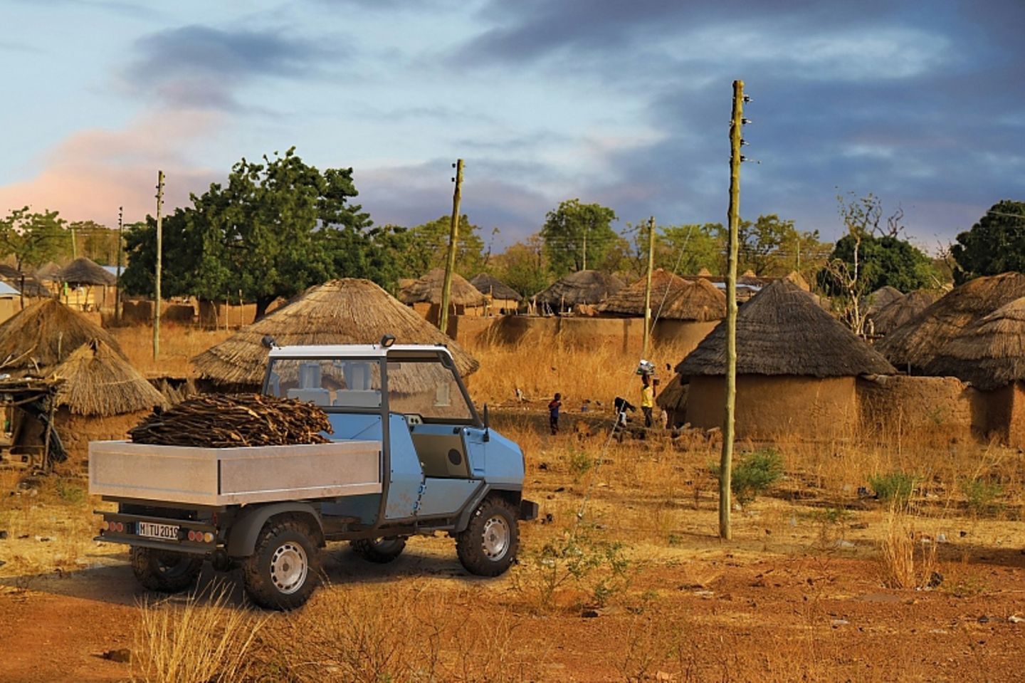 Das aCar ist für Afrika konzipiert