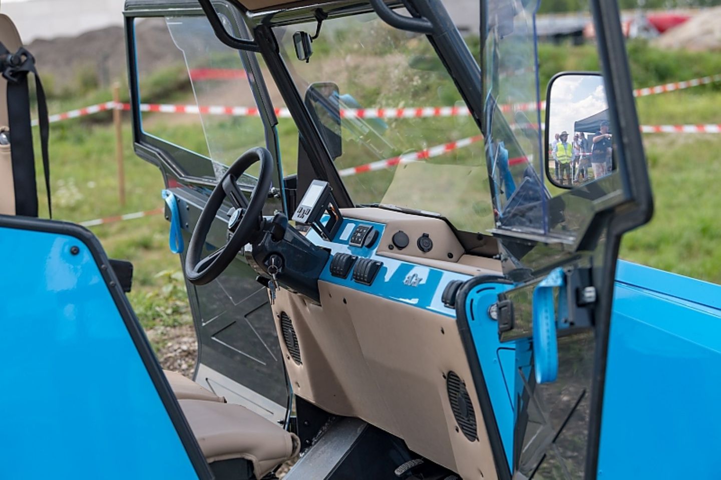 Das Interieur des aCar ist solide