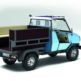 Das aCar kann auch zum Personentransport genutzt werden