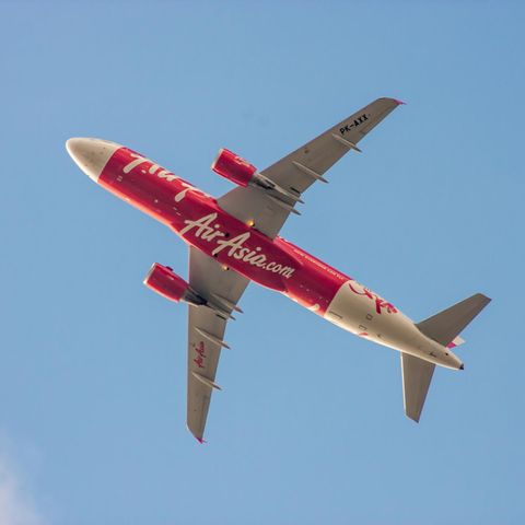 Ein Airbus A320 von Air Asia