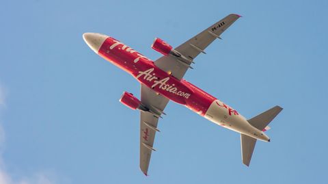 Ein Airbus A320 von Air Asia