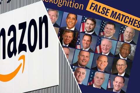 Amazons Software "Rekognition" ordnete die Gesichter von 28 US-Abgeordneten Verbrechern zu
