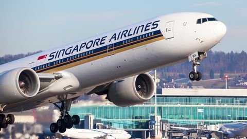 Wieder auf dem Siegertreppchen bei der Skytrax-Umfrage 2018: Singapore Airlines.