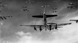 B-17-Flug in der Formation.