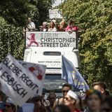 Das Motto der CSD-Parade in Berlin in diesem Jahr lautete: "Mein Körper - meine Identität - mein Leben".