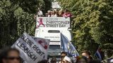 Das Motto der CSD-Parade in Berlin in diesem Jahr lautete: "Mein Körper - meine Identität - mein Leben".