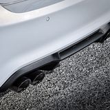 Die vier Auspuffrohre gehören bei einem M dazu