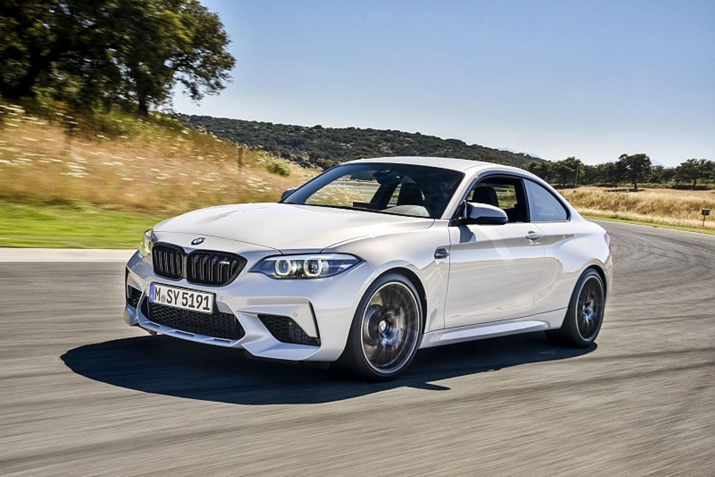 Nach 4,2 Sekunden erreicht der BMW M2 Competition 100 km/h