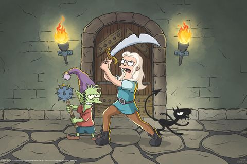 In "Disenchantment" nimmt Simspons-Erfinder Matt Groening Mittelalter und Fantasy aufs Korn