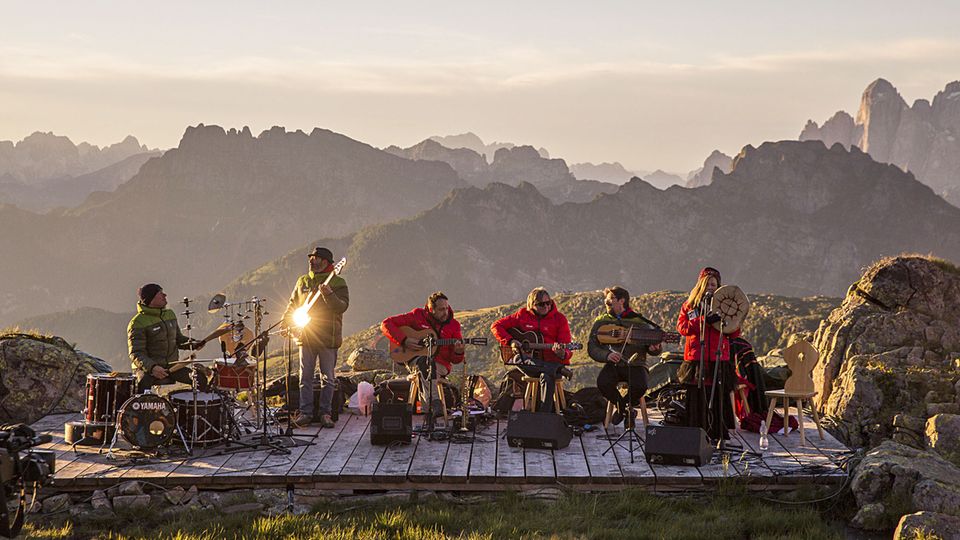Konzert vor alpiner Kulisse: Sounds of Dolomites im Trentino