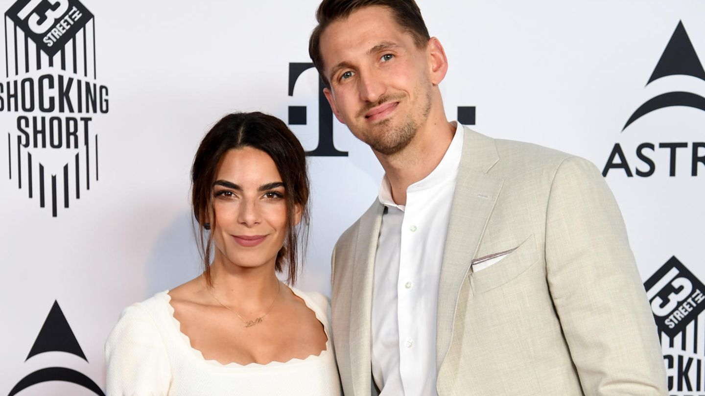 Lilli Hollunder und ihr Mann René Adler beim Filmfest in München