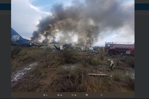 Augenzeugen des Flugzeugabsturzes berichten von zahlreichen Verletzten
