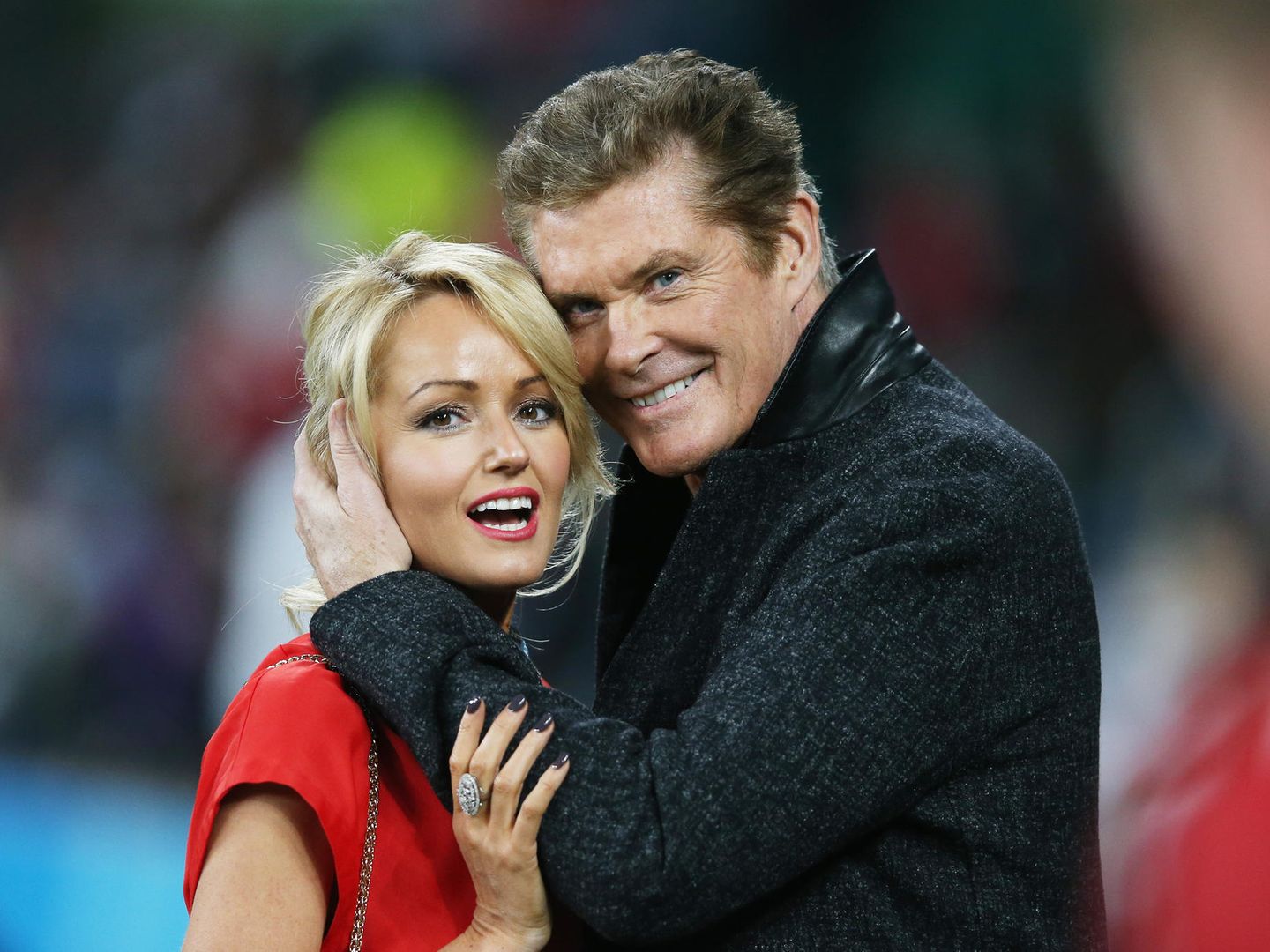 David Hasselhoff: Er hat seine Freundin Hayley Roberts geheiratet | STERN.de