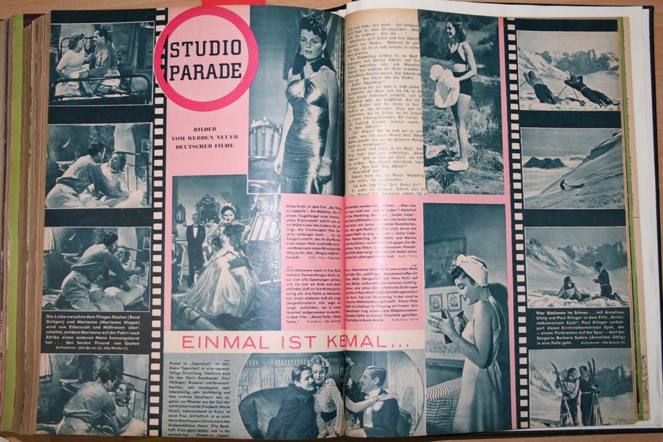 Eine Doppelseite aus "Der Stern" von 1939