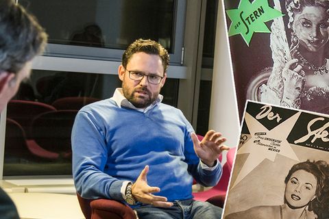Tim Tolsdorff im Gespräch mit dem stern über die Vergangenheit des stern