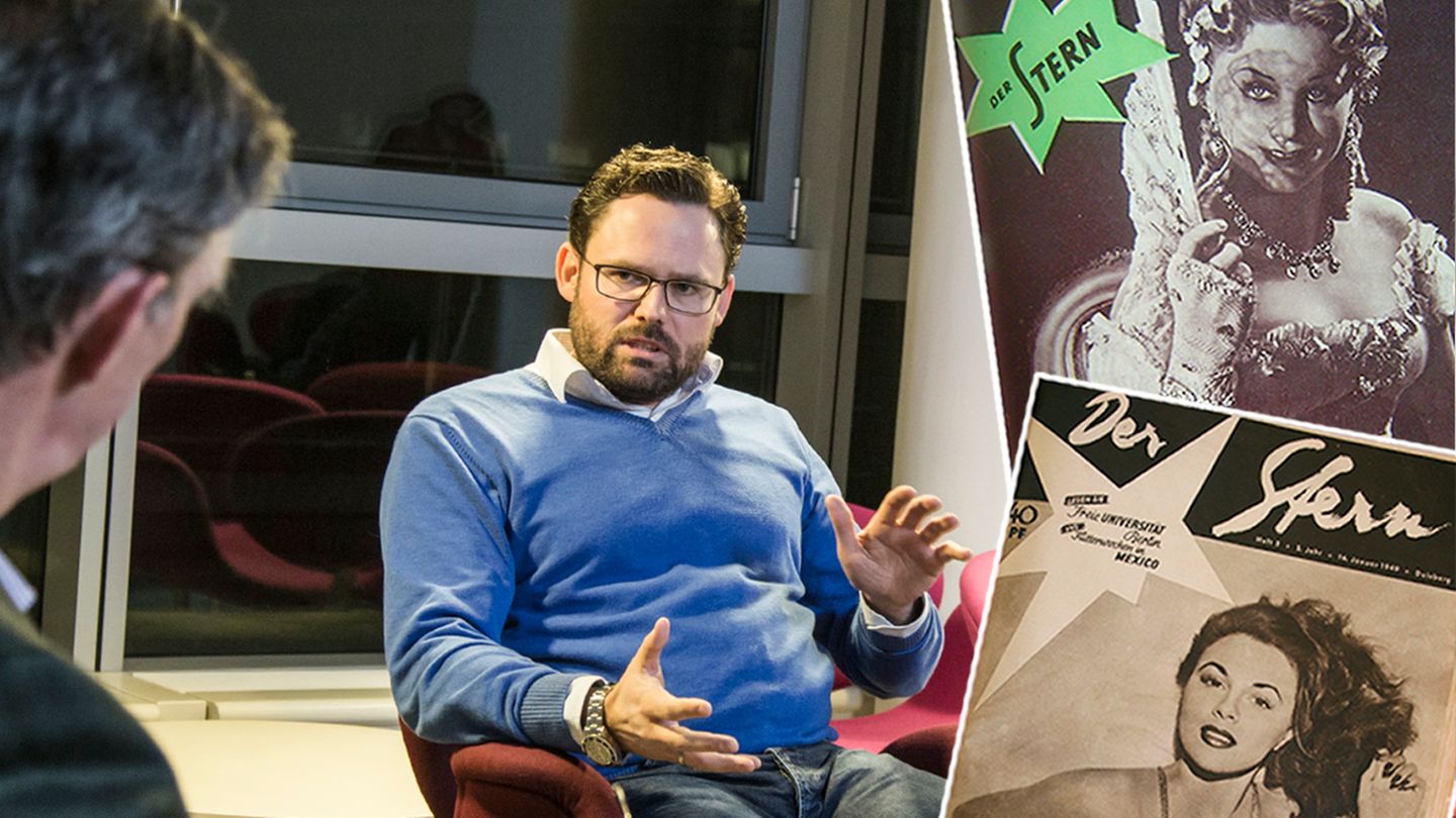 Tim Tolsdorff im Gespräch mit dem stern über die Vergangenheit des stern