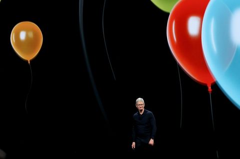 Apple-Chef Tim Cook auf dem WWDC 2018