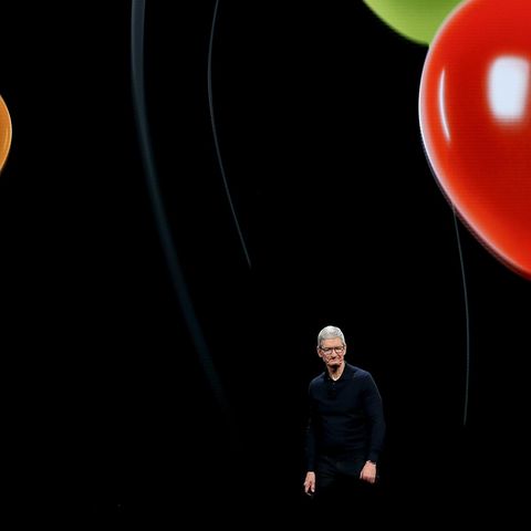 Apple-Chef Tim Cook auf dem WWDC 2018