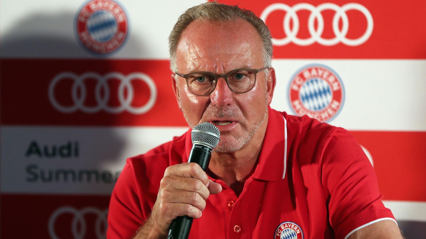 Bayern-Boss Karl-Heinz Rummenigge sieht die DFB-Spitze  "durchsetzt von Amateuren"
