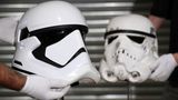 Stormtrooper-Helme aus dem Film "Star Wars - Der letzte Jedi" 