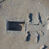 Die Pferde wurden angespannt vor den Wagen gelegt.