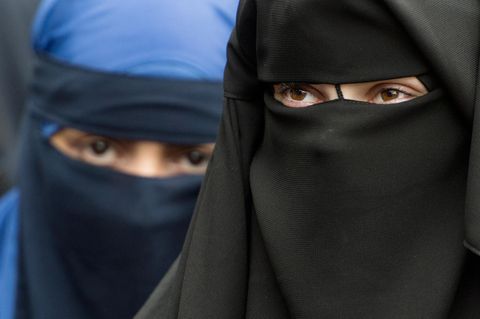 Verschleierte Frauen: In Dänemark darf in der Öffentlichkeit nicht mehr das Gesicht verschleiert werden  