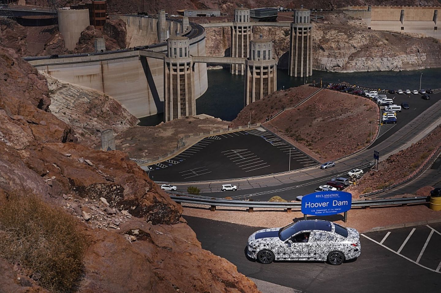 BMW 3er Erprobung Hoover Dam